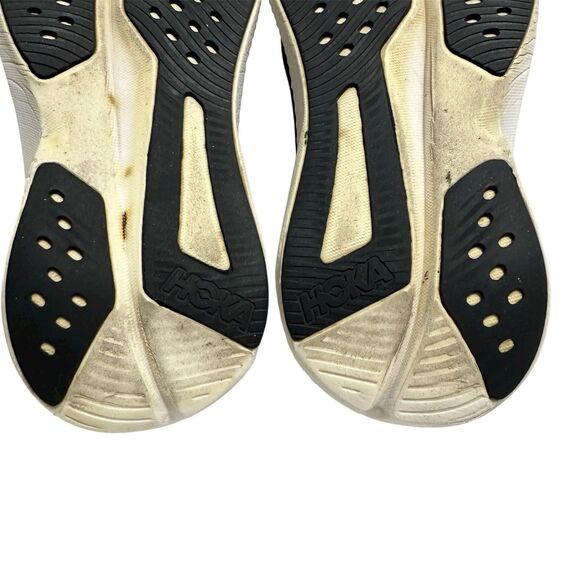 Hoka One One Womens Mach 6 1147834 BWHT Black Running Shoes Sneakers Size 5.5D - Picture 12 of 13